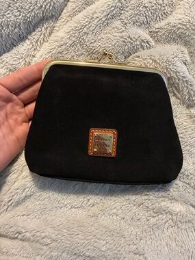 Suede Dooney Clutch